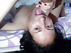 Hijab riding cock with good very horny Indian Blowjob.