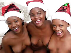 Santa&039;s African Babes Want Big Dick For Christmas Day