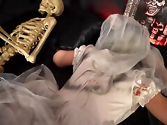 Zombie Teen Bride Gets Her Pussy Filled With A Creampie 13 Min