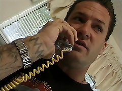 Guy fucks hairy old bitch with tattoos