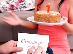 RIM4K. Its anniversary and lovely pampers BF with asslicking