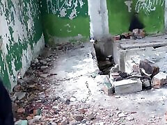 Fucked in the mouth of a free gohar on an abandoned, facial