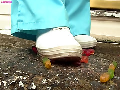 Penny gummy worms crush with Keds sneakers preview