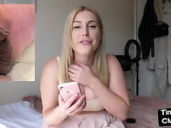 Femdom amateur gun and sunny babe talking dirty about small cocks