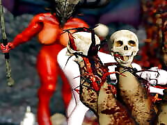 demonia x nun sacerdote e demoni cazzo duro