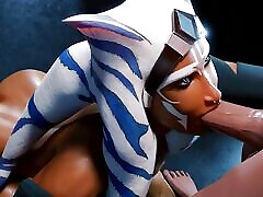 Ahsoka Tano Sucking Cock