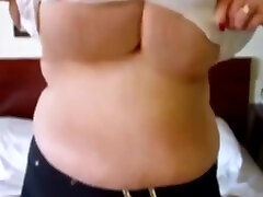 Huge 42j lick her tits Titties With Red Bone