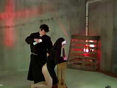 Fantasy Roleplay Fun For Naughty Nun And Horny Priest