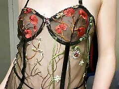 Sexy lingerie try-on haul with Closeups!