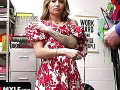 Super Slutty Babe Athena Anderson Gets Dominated By Horny Security Guard - Shoplyfter Mylf