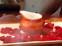 Asmr Massage - cum eating on food Massage Onlyfans Leaked Video