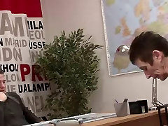 Mature Gets Shaved For a Job, Gets Busted By Her Old Man