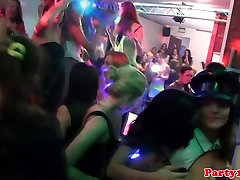 Real amateur eurobabes facialized by strippers