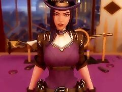 nerd sloppy dance with Caitlyn