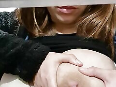 Step mom gets milked