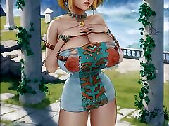 Princess Zelda breast expansion