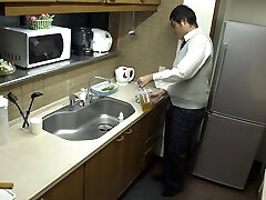KG2301-A drunked teen misuse who was forced to drink an aphrodisiac devours the cock of a sleeping customer in heat